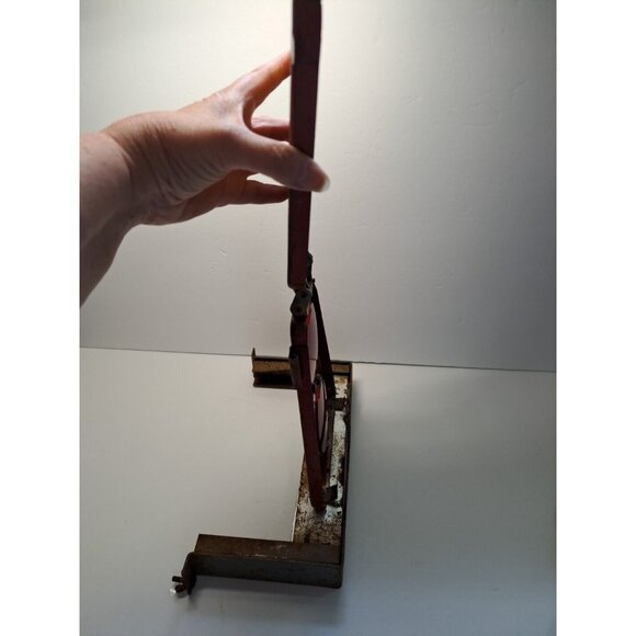 VTG Grote Reflector Metal #77 Emergency Roadside Folding Red USA Home decor - Picture 7 of 14